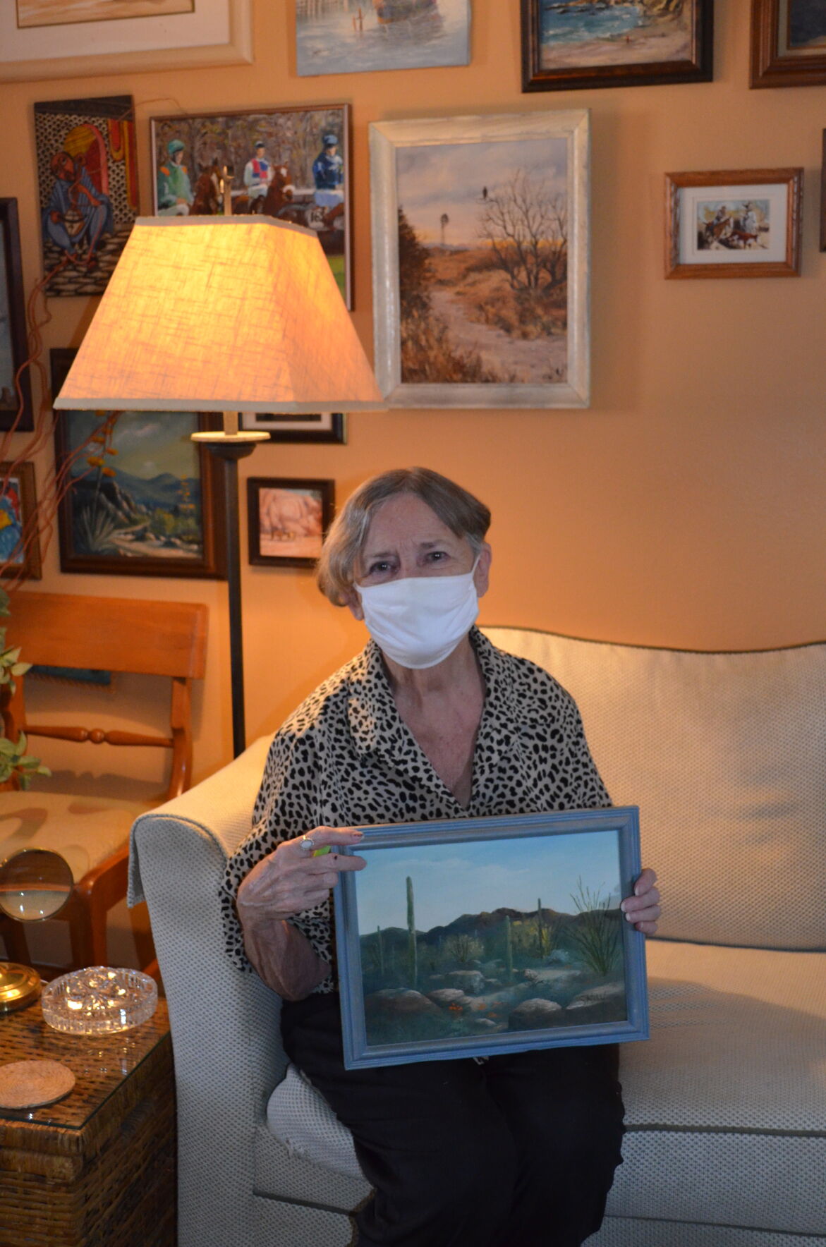 AN ARTISTIC SOUL: Inside a villa's art gallery